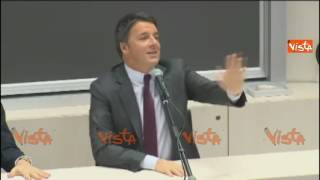 RENZI: NON SONO STATO ELETTO? NESSUN PREMIER VIENE ELETTO DIRETTAMENTE IN ITALIA