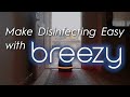 residential disinfection with breezy blue