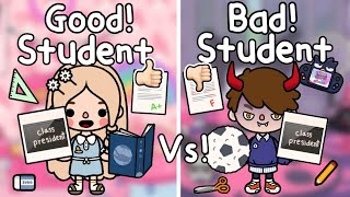 Good Student Vs Bad Student😱👀📚Toca Life World🌎นักเรียนที่ดี Vs นักเรียนไม่ดี |Toca Boca | Toca Story