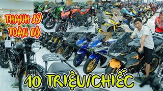 ông chủ bất lực xả lỗ motor kawasaki z1000 honda cb650f yamaha r3 r15v3 gsx 10 triệu xe máy giá rẻ