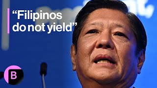 Marcos Says 'Filipinos Do Not Yield' in Swipe at China