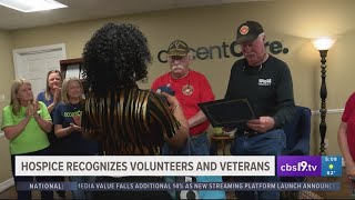 Longview Marines honored for helping fellow veterans during their time in hospice care