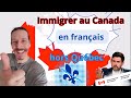 ⚠️ La MOBILITÉ FRANCOPHONE⚠️ | immigrer au CANADA 🇨🇦 en FRANÇAIS  HORS QUÉBEC ⚜️  !!