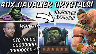 $400 6 Star Hercules \u0026 Overseer Maestro Cavalier Crystal Opening - CEO - Marvel Contest of Champions