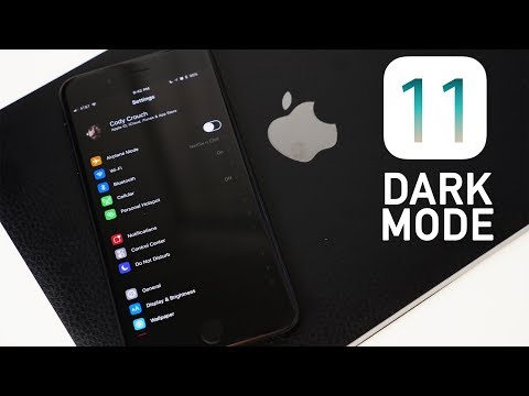 iOS 11 DARK MODE iOS 11 DARK MODE