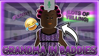 PLAYING BADDIES AS A *MEAN GRANDMA 😭💀* (GOT JUMPED)