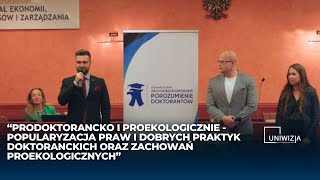 ProDoktorancko i ProEkologicznie: Szkolenie dla doktorantów