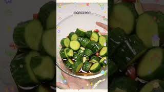 腌黄瓜 Cucumber Pickled #shorts #cooking #food