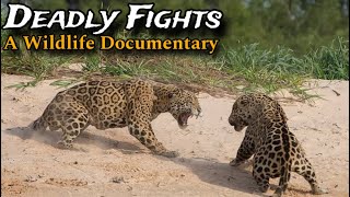 Male Jaguars fight Animal Planet Wildlife Documentary