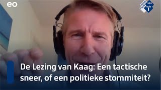 De lezing van Kaag: Een tactische sneer of een politieke stommiteit? | NPO Radio 1