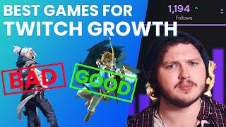 Best Games to Stream for MAXIMUM Growth on Twitch in 2020!