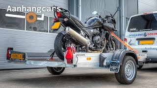 Humbaur HKT zakbare aanhangwagen / motortrailer