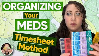 How to Organize Your Medications When You Have A LOT!! PART 1