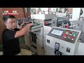 Daba Flatbed die cutting machine operation video