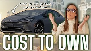 Toyota Prius Prime 2023 | Cost to Own | Cost Breakdown