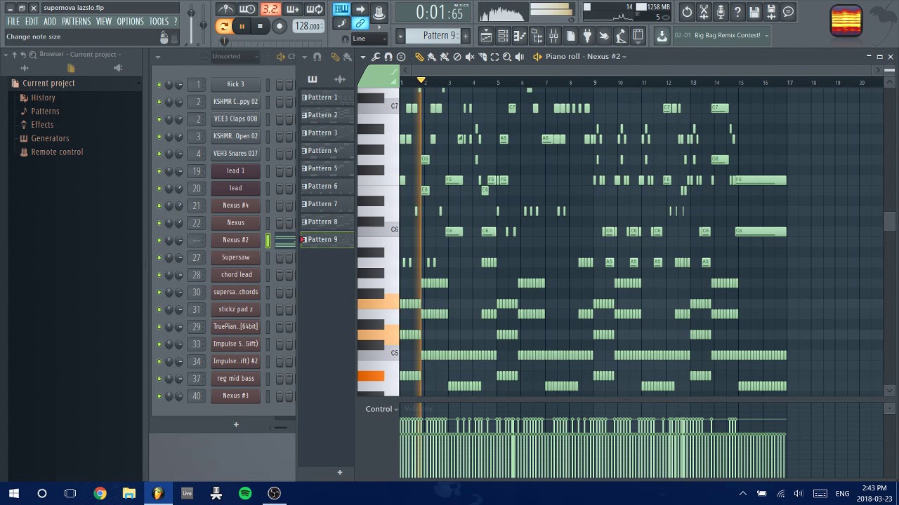Laszlo Supernova Fl Studio A5tral Remake Walkthrough Youtube