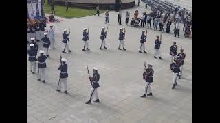 R.O.K Army honor guard performance at DF Korea 2022, KINTEX