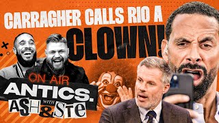 Jamie Carragher Calls Rio A Clown | Manchester City V Real Madrid | Ste and Ash Are Going To Wembley