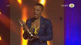 Trending SA's Pabi Moloi receives Best Talk Show Host #SAFTAs12