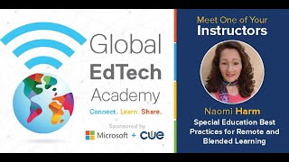 Special Education Best Practices for Remote and Blended Learning with Naomi Harm
