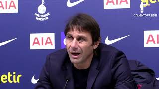 Tottenham v Morecambe - Conte's Post Match Press Conference