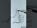 how to draw thumbs up step by step surendrarathoreart