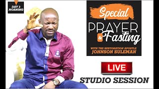 Special PRAYER AND FASTING With Apostle Johnson Suleman  (Day2 Morning - 31st March 2020)