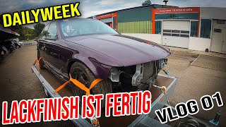 Dailyweek Vlog 01 - M3 vom Lackierer Abholen und V8 für Chris ?