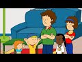 oliver misbehaves at caillou s house grounded