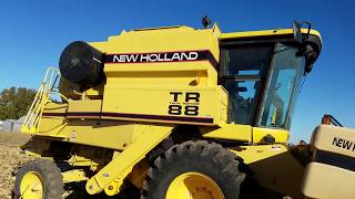 New Holland TR88 Harvesting Corn in Southwest Iowa