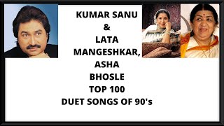 8th September : Asha Bhosle Birthday Special-Kumar Sanu Lata Mangeshkar & Asha Bhosle Duet Songs