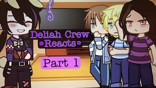 ⚡️🌷Deliah crew react to Springtrap’s past. /gacha fnaf/🌷⚡️ •Please read desc.• [Part 1]