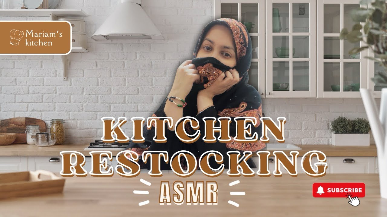Kitchen Restocking Asmr в пёџрџ Refilling Items Kitchen Items Ki