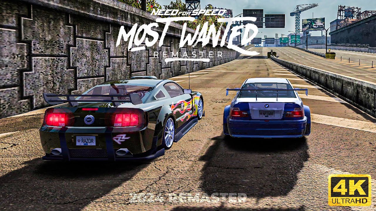 Need For Speed MOST WANTED 2024 REMASTER GAMEPLAY 16-1 Blacklist ...