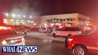 WRAL Full Newscast: Morning 10.25 - North Carolina Weather, Fire at Auto Parts Warehouse
