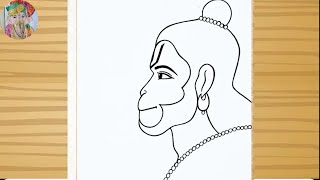 Bajrangbali Pencil Drawing for Beginners | Easy Drawing | How to Draw Hanuman