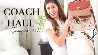 COACH HAUL | TOP COACH BAGS FOR SUMMER 2021 | ABBY BROCK