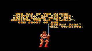 Rastan Saga II - Turbografx / PC-Engine - ending