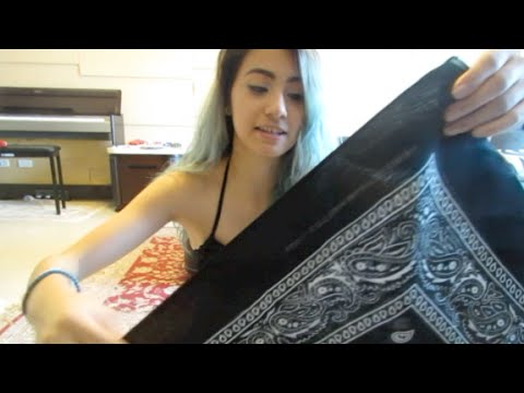 ☯How To: Make a Top With a Bandana (Without Sewing)☯ ☯How To: Make a Top With a Bandana (Without Sewing)☯