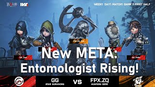 IVL: Entomologist Tournament Queen! GG vs ZQ | Identity V League 2021 [Eng Sub]