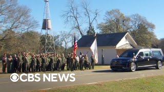 Farm bell rings 39 times at Jimmy Carter's boyhood home