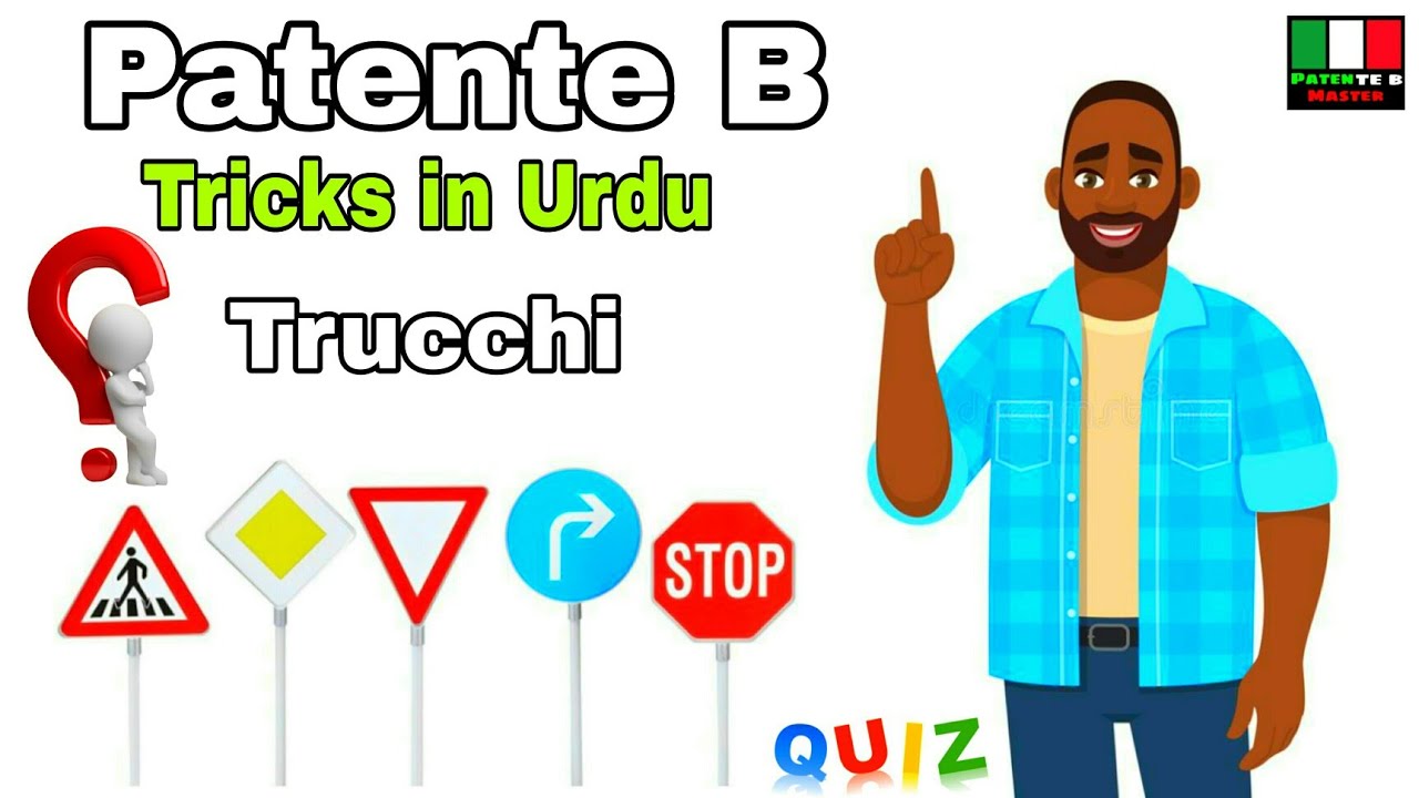 Patente B Trick In Urdu Una Parola Sempre Falso || Il Trucchi Patente B ...