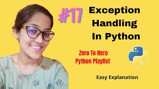 Exception Handling in Python - Python Trends | Learn Python From Basic To Advance #17