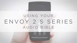 Using Your Envoy 2 S Series Audio Bible | Portuguese