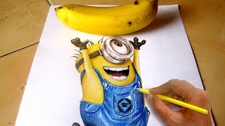 Drawing Minions Step By Step Easy