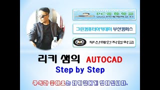 [리키샘] 리키샘의 AUTOCAD 강좌 제71강 1800방 창문, 800 화장실 창문 그리기