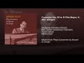 concerto no. 22 in e flat major k. 482 1. allegro recorded live in cardiff on december 31 1974