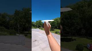 how to fold a paper airplane ✈️ | how make to paper airplane 🛩️ #papercraft #craft #viral