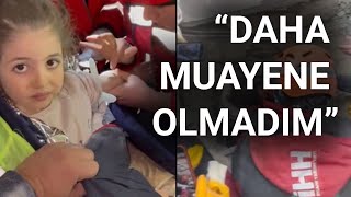 @NTV 72. saatte kurtarılan Hazal yanıtıyla ekibe moral oldu