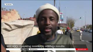 2024 Elections | Gauteng voters react to election results
